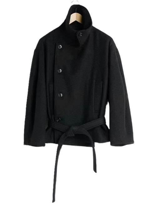  Lemaire | CO1165 LF1700BK999 BLACK